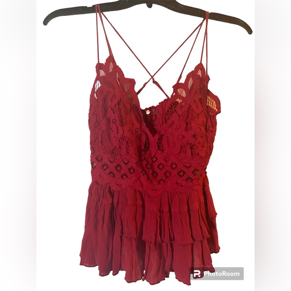 Free People NWT Adela L Top